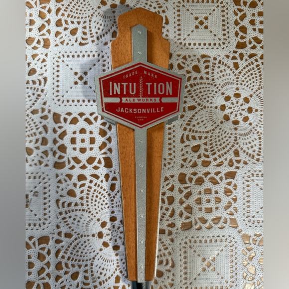 institution ale Other - Institution Ale Works Tap Handle Red and Silver Accents